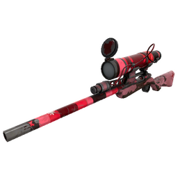 Snowflake Swirled Sniper Rifle (Battle Scarred)