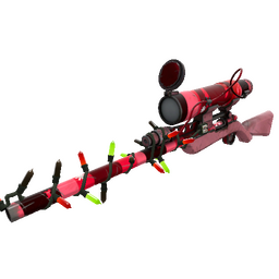 free tf2 item Strange Festivized Snowflake Swirled Sniper Rifle (Well-Worn)