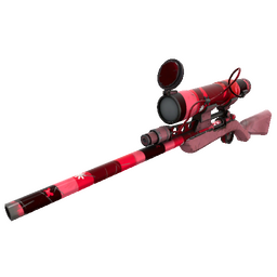 Strange Snowflake Swirled Sniper Rifle (Well-Worn)