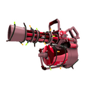 Festivized Snowflake Swirled Minigun (Factory New)