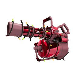 Festivized Snowflake Swirled Minigun (Factory New)