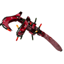 Unusual Festivized Specialized Killstreak Snowflake Swirled Jag (Battle Scarred) (Cool)