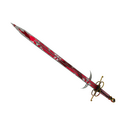 Unusual Professional Killstreak Snowflake Swirled Claidheamh Mòr (Well-Worn) (Cool)