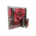 Snowflake Swirled War Paint (Battle Scarred)