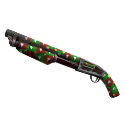 Strange Killstreak Gifting Mann's Wrapping Paper Shotgun (Battle Scarred)