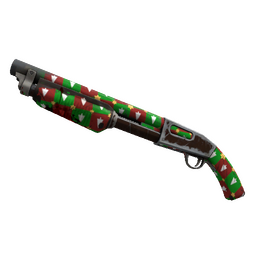 Strange Gifting Mann's Wrapping Paper Shotgun (Well-Worn)