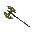 Strange Festivized Gifting Mann's Wrapping Paper Scotsman's Skullcutter (Well-Worn)
