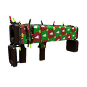 Unusual Festivized Specialized Killstreak Gifting Mann's Wrapping Paper Black Box (Field-Tested) (Isotope)