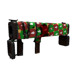 Strange Specialized Killstreak Gifting Mann's Wrapping Paper Black Box (Battle Scarred)