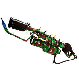 free tf2 item Festivized Gifting Mann's Wrapping Paper Flame Thrower (Factory New)