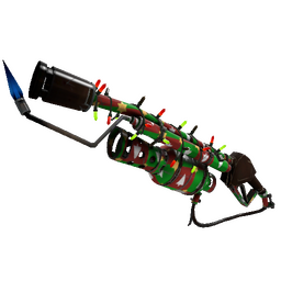 free tf2 item Festivized Gifting Mann's Wrapping Paper Flame Thrower (Field-Tested)