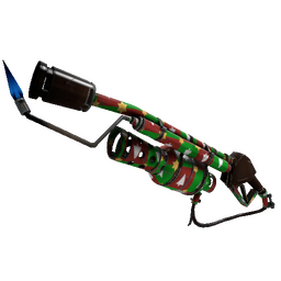 free tf2 item Strange Gifting Mann's Wrapping Paper Flame Thrower (Field-Tested)