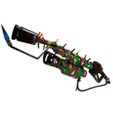 Unusual Festivized Gifting Mann's Wrapping Paper Flame Thrower (Well-Worn) (Hot)