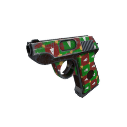 Gifting Mann's Wrapping Paper Pistol (Well-Worn)