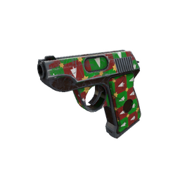 free tf2 item Gifting Mann's Wrapping Paper Pistol (Well-Worn)