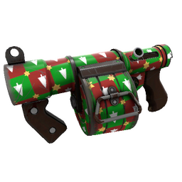 Strange Gifting Mann's Wrapping Paper Stickybomb Launcher (Field-Tested)