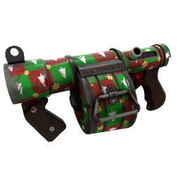 free tf2 item Strange Gifting Mann's Wrapping Paper Stickybomb Launcher (Battle Scarred)