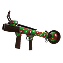Unusual Specialized Killstreak Gifting Mann's Wrapping Paper Rocket Launcher (Minimal Wear) (Isotope)