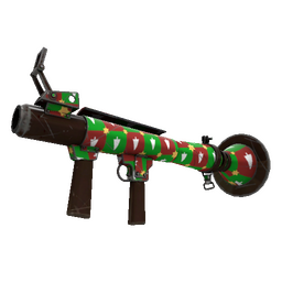 free tf2 item Unusual Gifting Mann's Wrapping Paper Rocket Launcher (Field-Tested)