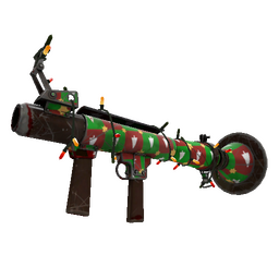 Festivized Gifting Mann's Wrapping Paper Rocket Launcher (Battle Scarred)