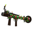 Unusual Festivized Gifting Mann's Wrapping Paper Rocket Launcher (Well-Worn) (Hot)