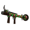 Unusual Professional Killstreak Gifting Mann's Wrapping Paper Rocket Launcher (Well-Worn) (Isotope)