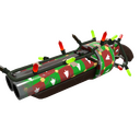 Strange Unusual Festivized Specialized Killstreak Gifting Mann's Wrapping Paper Scattergun (Field-Tested) (Isotope)