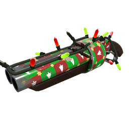 Strange Festivized Gifting Mann's Wrapping Paper Scattergun (Field-Tested)