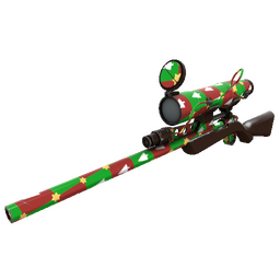 Strange Gifting Mann's Wrapping Paper Sniper Rifle (Minimal Wear)