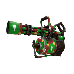 Strange Gifting Mann's Wrapping Paper Minigun (Field-Tested)