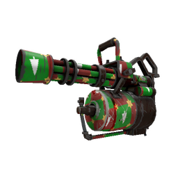 free tf2 item Gifting Mann's Wrapping Paper Minigun (Battle Scarred)