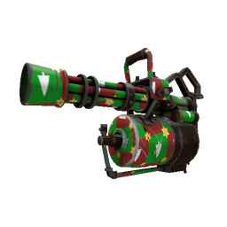 Gifting Mann's Wrapping Paper Minigun (Well-Worn)