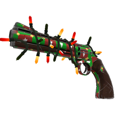 Festivized Gifting Mann's Wrapping Paper Revolver (Field-Tested)