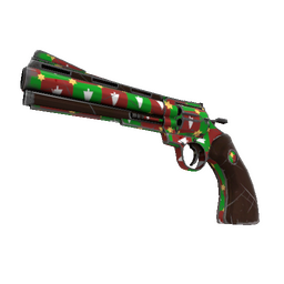 Strange Specialized Killstreak Gifting Mann's Wrapping Paper Revolver (Field-Tested)