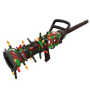 Unusual Festivized Specialized Killstreak Gifting Mann's Wrapping Paper Medi Gun (Well-Worn) (Isotope)
