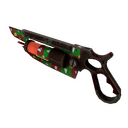 Unusual Specialized Killstreak Gifting Mann's Wrapping Paper Übersaw (Battle Scarred) (Hot)