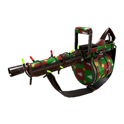 free tf2 item Strange Festivized Killstreak Gifting Mann's Wrapping Paper Tomislav (Battle Scarred)