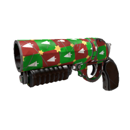 Gifting Mann's Wrapping Paper Scorch Shot (Well-Worn)