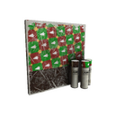 Strange Unusual Gifting Mann's Wrapping Paper War Paint (Well-Worn) (Hot)