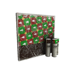 free tf2 item Strange Gifting Mann's Wrapping Paper War Paint (Well-Worn)