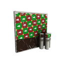 Strange Unusual Gifting Mann's Wrapping Paper War Paint (Field-Tested) (Isotope)