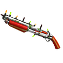 Unusual Festivized Specialized Killstreak Snow Globalization Shotgun (Field-Tested) (Isotope)