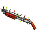 Unusual Festivized Professional Killstreak Snow Globalization Shotgun (Well-Worn) (Isotope)