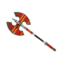 Strange Unusual Professional Killstreak Snow Globalization Scotsman's Skullcutter (Battle Scarred) (Hot)