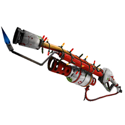 free tf2 item Unusual Festivized Snow Globalization Flame Thrower (Field-Tested)