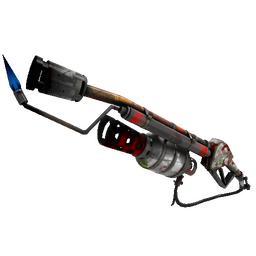 free tf2 item Snow Globalization Flame Thrower (Battle Scarred)