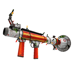 free tf2 item Strange Festivized Snow Globalization Rocket Launcher (Well-Worn)