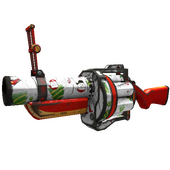 Unusual Snow Globalization Grenade Launcher (Field-Tested) (Cool)