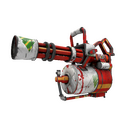 Snow Globalization Minigun (Battle Scarred)