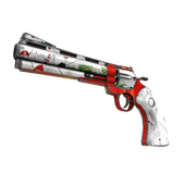 Unusual Professional Killstreak Snow Globalization Revolver (Field-Tested) (Isotope)
